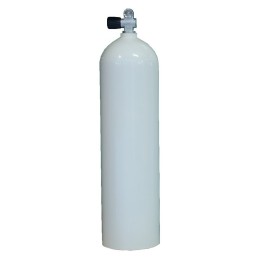 MES Alu-Tauchflasche 11,1L  (80cft) mit Ventil/LI