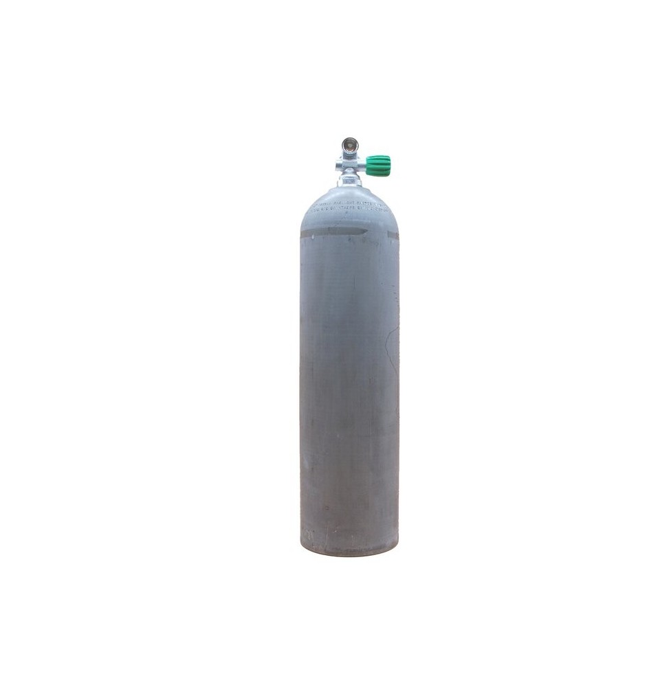 MES Alu-Tauchflasche 11,1L  (80cft) mit Nitrox-Ventil/RE
