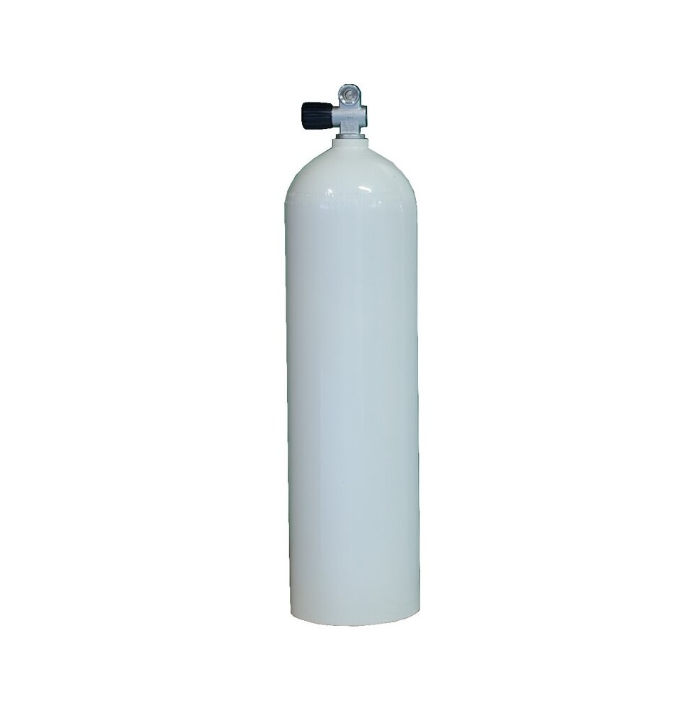 MES Alu-Tauchflasche 11,1L  (80cft) mit Ventil/RE